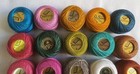 20 Balls Perle Cotton No 8 Embroidery Thread In Assrtd 20 Different Colours  3