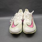 Nike Air Zoom Victory Track Spikes Mens Size 11 White Racing Sprinting Sneakers