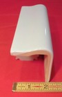 1 Pc  Brightest Gloss White V-cap  Ceramic Trim Tile Counter-top Edging   New