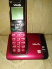 Vtech Cs6719-16 Cordless Phone System W Caller Id Call Waiting Red Dect 6 0