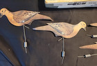 1975 P s  Olt Dove Decoys Lot Of 4 Mourning Dove 2d Cardboard Cutouts W  Box