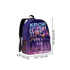 Kpop Demon Backpack Hunters For Schools And Traveling  School Bag