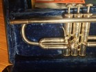 Bach Stradivarius 180s37t Silver Trumpet W  Trigger--chem Cleaned  Serviced 