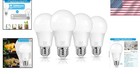 4-pack A19 Led Light Bulbs  100 Watt Equivalent  Daylight White 5000k  1500lm