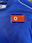 Vtg Hummel Soccer Football North Korea Embroidered 90s M Blue White