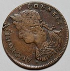 1787 Connecticut Colonial Copper Coin  Draped Bust Left