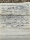 1948 Petition For Issuance Of Immigration Visa Philadelphia Paper Ephemera