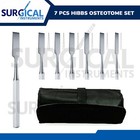 7 Pcs Hibbs Osteotome Set Orthopedic Surgical Instruments Stainless German Grade