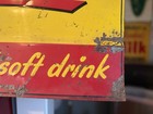 Embossed Squirt Soda Advertising Sign 1949