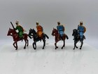 4 Vintage Mounted Arabs - Xavier Raphael  x r   Of France Not Britains