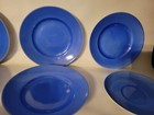 Vintage  meito China  Child   s - Doll s Hand Painted Blue Tea Set  11  Pcs  Japan