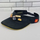 Mcdonalds Apparel Collection Employee Snapback Visor W  7-piece Pin Collection