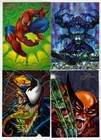 1994 Flair Marvel Annual Complete 150-card Set W  Wolverine  Dr  Doom