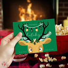 Green Blank 4 25 X 5 5  Christmas Holiday Greeting Cards   A2 Envelopes  25 Qty 