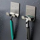 Stainless Steel Razor Holder Hook Wall Mount Adhesive Shaver Storage Rack