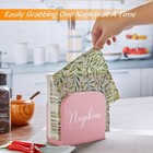 Wood Pink Napkin Holder For Table     Kitchen Decor Accessories   Napkin Dispenser
