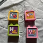4 Vtech Sit To Stand Ultimate Alphabet Train Reversible Replacement Blocks 