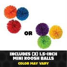 Koosh Mini Balls Pack Of 3 1 5 Inch Fidget Toy For Catching And Playing