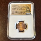 1999 Lincoln Cent 1c Mint Error Uncirculated Struck Off Center Ngc