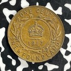 1917-c Newfoundland Large Cent Lot c1648 Nice 
