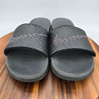 Nike Benassi Solarsoft Slides Men s 13 Black Anthracite Gray Slip On Sandals