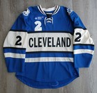 Ahl Cleveland Lake Erie Monsters Game Worn Outdoor Classic 2013 Jersey  Size 54