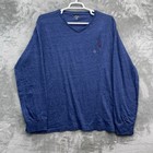 Polo Ralph Lauren Shirts Men Size 2xl T Shirt Tee Long Sleeve Blue Casual Preppy