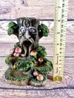 Earth Bound Tree Man Mushroom Backflow Incense Burner Purple Eyes 