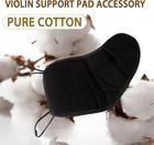 4 4-3 4 Violin Chin Rest Pad  Pure Cotton Chinrest Cover Cushion   Violin Should