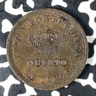 1881 Portuguese India 1 4 Tanga Lot f0235 Nice 
