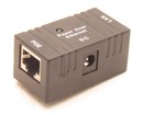 10 X Poe Injector Splitter Over Ethernet Adapter Ip Camera Lan Network Dc Black