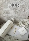 Dior Glass Water Bottle With Dior Logo Sleeve And Star Charm New In Box