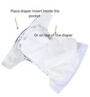 Reusable Unisex Cloth Diaper Shells  One Size Adjustable Washable Leak-proof    