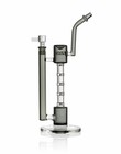 Grav   Upline   12    Water Pipe  Thick 38mm Glass Tubing  Shadow Collection Smoked