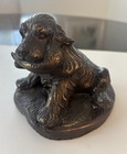 Vintage Louise  Shattuck English Cocker Spaniel Dog Figurine Sculpture