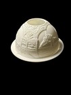 Bernardaud France Limoges Porcelain Scenic Dome Candle Holder Lithophane