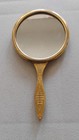Vintage Chinese Cloisonne Handheld Mirror Depicted With Phoenix                     
