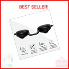 Super Sunnies Evo Flexible Tanning Bed Goggles Uv Eye Protection Black Glasses  