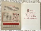 Unused Birthday Elephant Circus Mouse Retro Mod Vtg Greeting Card 1960s 1970s