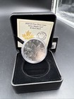 2020 W 1 Oz Canada Silver Maple Leaf Coin Gem Bu Box   Coa