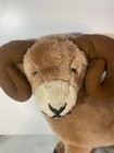 1973 R Dakin Ram 13   Plush Vintage Male Sheep Brown San Fransisco Calif Korea