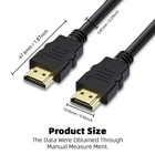 3ft High Speed Hdmi 2 0 Cable 4k For Bluray Dvd Ps 3 4 5 Hdtv Xbox Lcd Laptop Pc