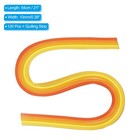 120pcs Quilling Strips Paper 10mm 21  Origami Paper Gradient Yellow