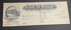 1915 Bank Check Of Orland California Dam Vignette Gen Merch Kirkwood California