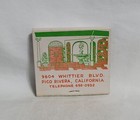 Vintage Matchbook Cover Spaghettiland Restaurant Pico Rivera Ca Advertising