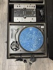 Pair Technics Sl-1210mk5 W  Pioneer Djm-250 On Odissey Box  Free Shipping