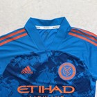 Adidas New York City Fc Jersey Mens Small Blue Mls Soccer Primeblue Etihad