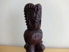 Hawaiian Tiki Wooden Carving 1960s-70s Vintage Collectible