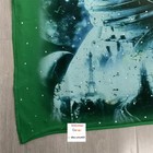 New Men Women Green Hip Hop T Shirt Rhinestone High Street Short Sleeve Top Tee