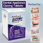 Retainer Brite 96 Tablets For Retainers  Aligners  Nightguards     Cleans   Bright